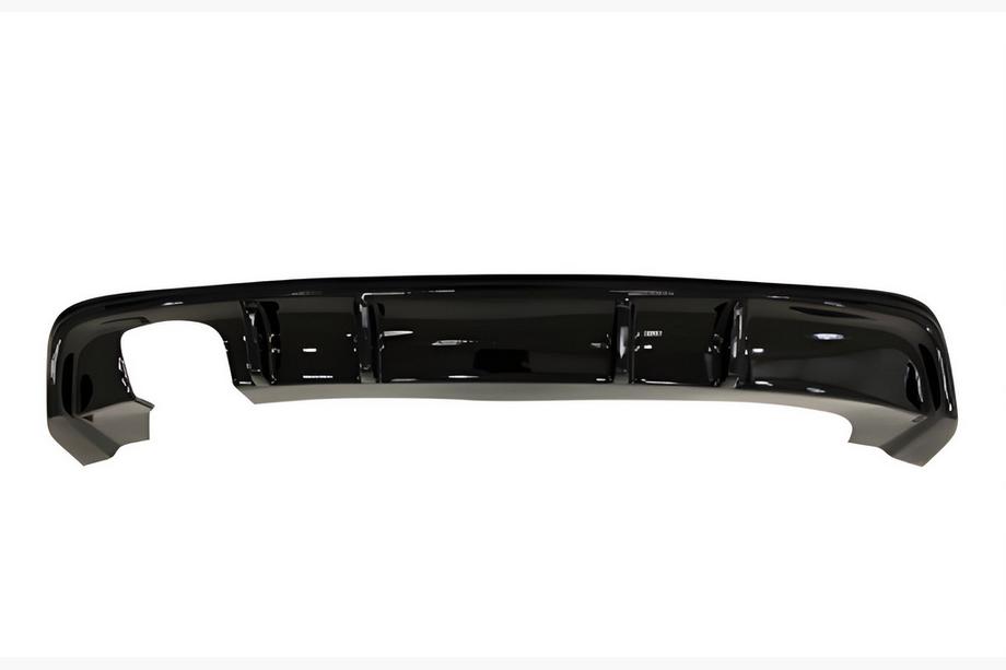 Seat Leon 2013-2020 гг. Задний Диффузор DPT V-5 (2013-2016, Черный Глянец) Image