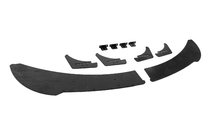 Volkswagen Golf 6 2008-2014 гг. Задний диффузор DPT V-2 (черный матовый) фото 4