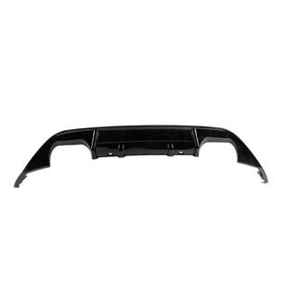 Задний диффузор DPT V-1 (для GTI, 2012-2017, Черный Глянец) Volkswagen Golf 7/E-Golf 2012-2020 гг. фото 2