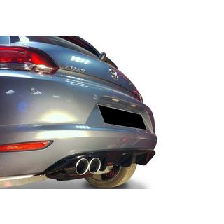 Задний Диффузор DPT V-3 (2008-2013, Черный Глянец) фото 2