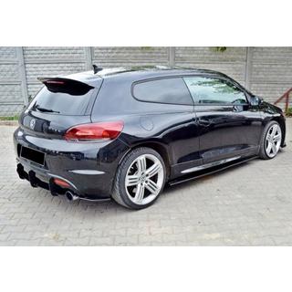 Задний диффузор DPT V-4 (2008-2017, Черный Глянец) фото 4