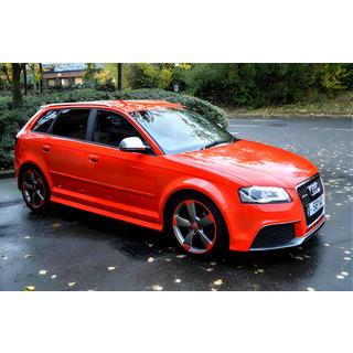 Боковые Пороги DPT (2005-2008, Черный Глянец) Audi A3 2003-2012 гг.