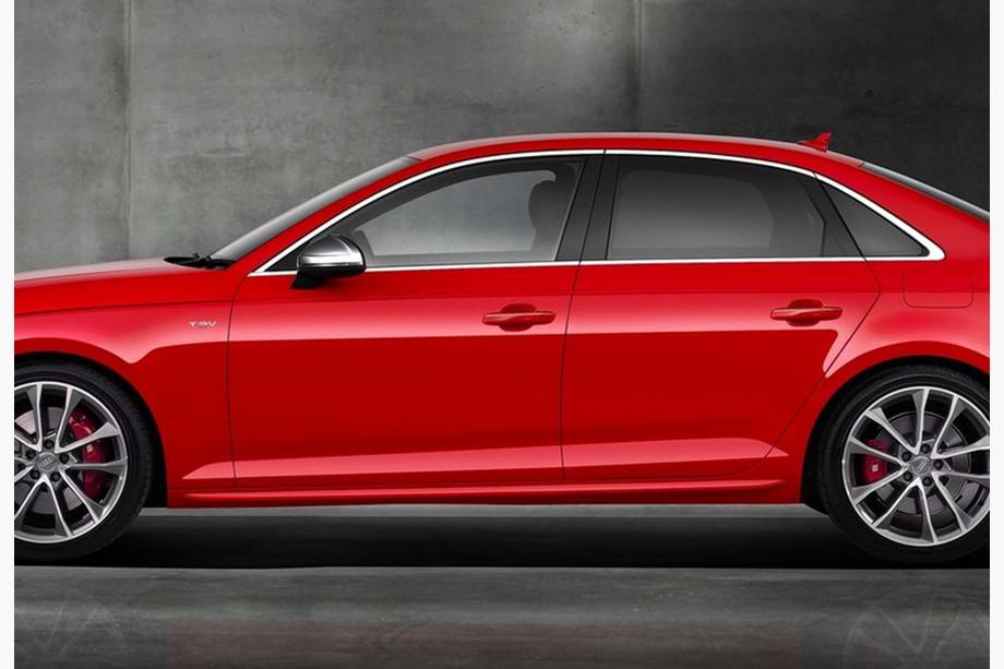 Audi A4 B9 2015-2024 гг. Боковые Пороги DPT (грунтованные под покраску) Image