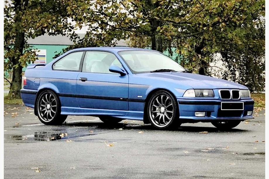 BMW 3 серия E36 1990-2000 гг. Боковые Пороги DPT (грунтованные под покраску) Image