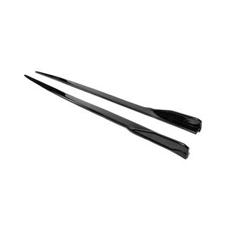Боковые пороги DPT V-2 (под пороги M-Sport, Черный глянец) BMW 3 серия F30/F31 2012-2019 гг. фото 2