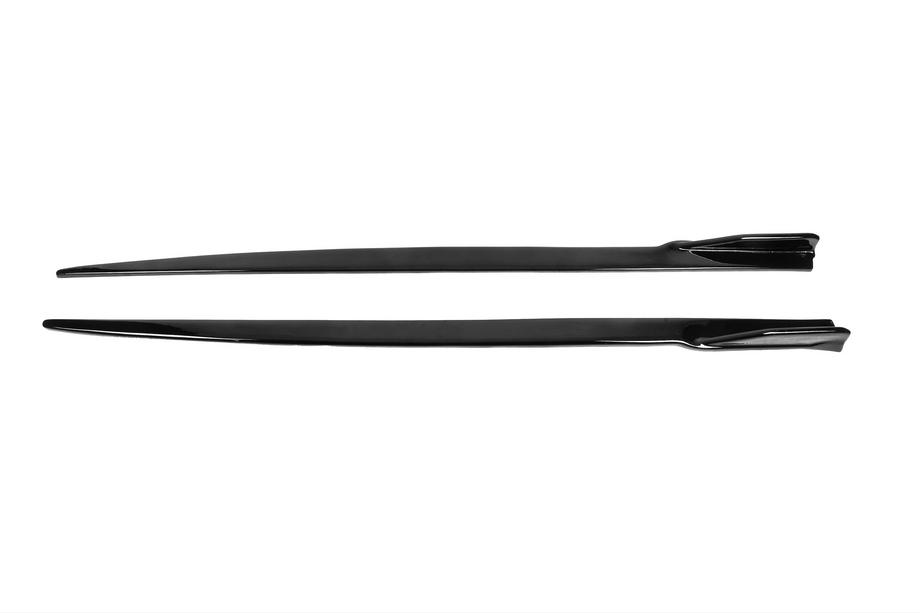 BMW 3 серия F30/F31 2012-2019 гг. Боковые пороги DPT V-2 (под пороги M-Sport, Черный глянец) Фото 1
