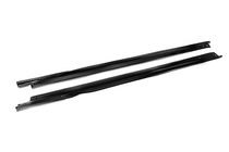 BMW 3 серия F30/F31 2012-2019 гг. Накладки на пороги DPT (для порогов Base, черный глянец) фото 5