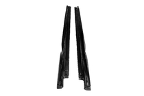 BMW 3 серия F30/F31 2012-2019 гг. Накладки на пороги DPT (для порогов Base, черный глянец) фото 6