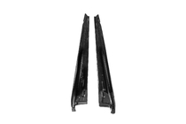 BMW 3 серия F30/F31 2012-2019 гг. Накладки на пороги DPT (для порогов Base, черный глянец) фото 7