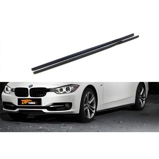 Накладки на пороги DPT (для порогов Base, черный глянец) BMW 3 серия F30/F31 2012-2019 гг. фото 1