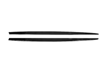 BMW 3 серия F30/F31 2012-2019 гг. Накладки на пороги DPT V-3 (для порогов M-Sport, черный глянец) фото 6