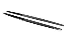 BMW 3 серия F30/F31 2012-2019 гг. Накладки на пороги DPT V-3 (для порогов M-Sport, черный глянец) фото 5