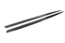 BMW 3 серия F30/F31 2012-2019 гг. Накладки на пороги DPT V-3 (для порогов M-Sport, черный глянец) фото 7