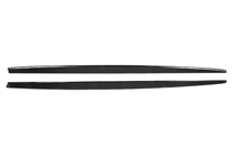 BMW 3 серия F30/F31 2012-2019 гг. Накладки на пороги DPT V-3 (для порогов M-Sport, черный глянец) фото 10