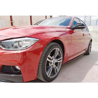 Накладки на пороги DPT V-3 (для порогов M-Sport, черный глянец) BMW 3 серия F30/F31 2012-2019 гг. фото 2