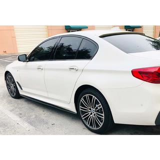 Накладки на пороги DPT V-1 (для порогов M-Sport/M5, черный глянец) BMW 5 серия G30/G31 2017–2023 гг. фото 2