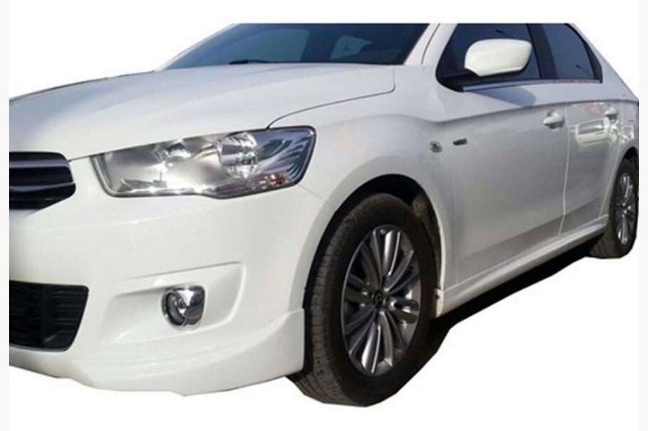 Citroen C-Elysee 2013-2022 гг. Боковые Пороги DPT (грунтованные под покраску) Image