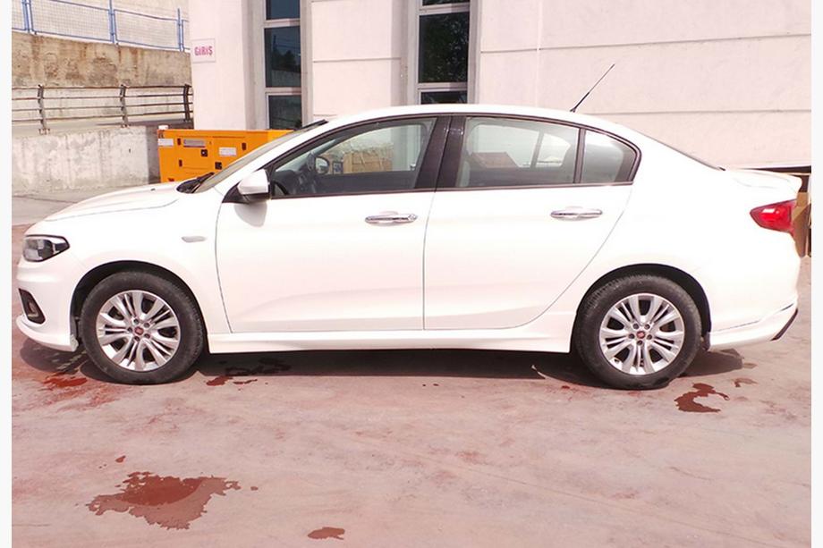 Fiat Tipo 2016- гг. Боковые Пороги DPT (грунтованные под покраску) Фото 3