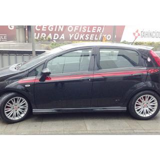 Боковые пороги DPT (2012-2018, грунтованные) Fiat Punto Grande/EVO 2006-2018 гг. фото 2