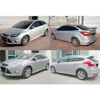 Боковые пороги DPT (2011-2014, грунтованные) Ford Focus III 2011-2017 гг. фото 1