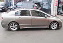 Honda Civic Sedan VIII 2006-2011 гг. Боковые Пороги DPT (грунтованные под покраску) фото 2