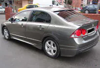 Honda Civic Sedan VIII 2006-2011 гг. Боковые Пороги DPT (грунтованные под покраску) фото 6