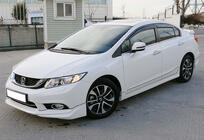 Honda Civic Sedan IX 2011-2016 гг. Боковые Пороги DPT (грунтованные под покраску) фото 2