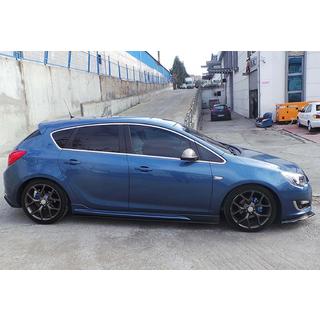Боковые пороги DPT V-1 (грунтованные под покраску) Opel Astra J 2009-2015 гг. фото 4