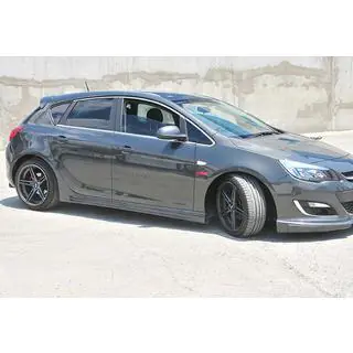 Боковые Пороги DPT V-3 (Грунтованные под Покраску) Opel Astra J 2009-2015 гг. фото 2