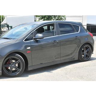 Боковые Пороги DPT V-3 (Грунтованные под Покраску) Opel Astra J 2009-2015 гг. фото 1