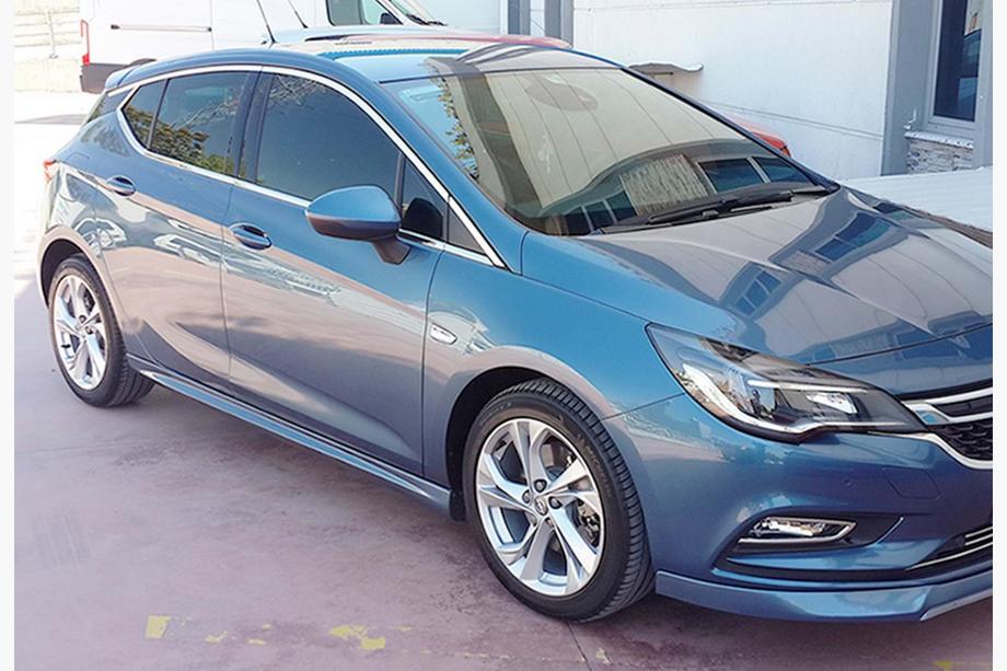Opel Astra K 2016-2021 гг. Боковые Пороги DPT V-3 (Грунтованные под Покраску) Фото 1