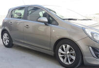 Opel Corsa D 2007-2014 гг. Боковые Пороги DPT V-3 (Черный Глянец) фото 2