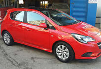 Opel Corsa E 2015-2019 гг. Боковые Пороги DPT (Черный Глянец) фото 3