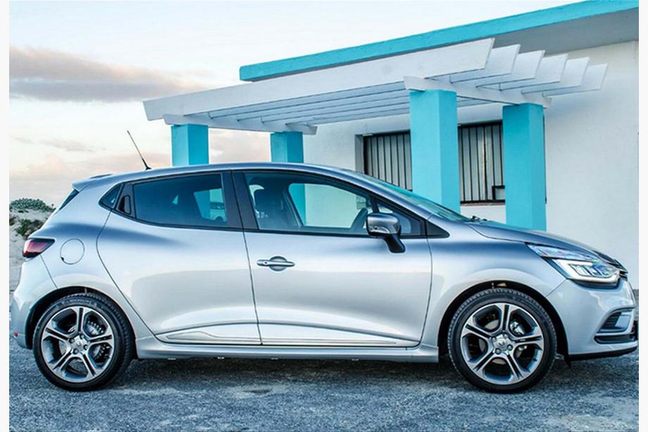 Renault Clio IV 2012-2019 гг. Боковые пороги DPT V-1 (грунтованные под покраску) Фото 2