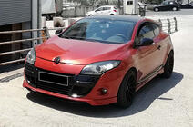 Renault Megane III 2009-2016 гг. Боковые Пороги DPT (грунтованные под покраску) фото 2