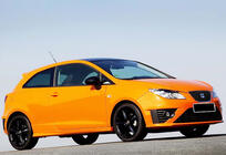 Seat Ibiza 2010-2017 гг. Боковые Пороги DPT V-1 (Coupe, Черный Глянец) фото 3