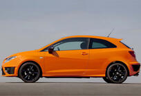 Seat Ibiza 2010-2017 гг. Боковые Пороги DPT V-1 (Coupe, Черный Глянец) фото 4