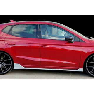 Боковые Пороги DPT V-2 (Черный Глянец) Seat Ibiza 2017- гг. фото 1
