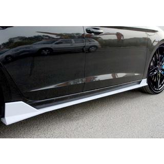 Боковые Пороги DPT V-3 (2017-2020, Черный Глянец) Seat Leon 2013-2020 гг. фото 3