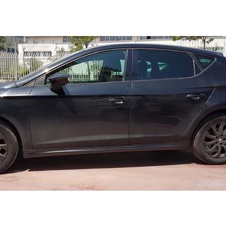 Боковые пороги DPT V-8 (грунтованные под покраску) Seat Leon 2013-2020 гг. фото 1