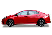 Toyota Corolla 2013-2019 гг. Боковые Пороги DPT (грунтованные под покраску) фото 1