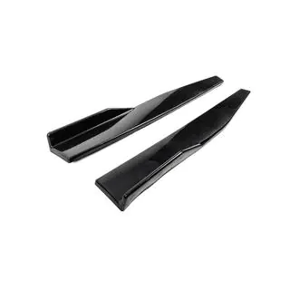 Универсальные накладки на боковые пороги DPT Aero Black (Черный Глянец) фото 3