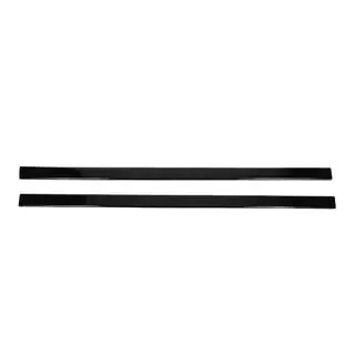 Универсальные накладки на боковые пороги DPT Lower Lip Black (Черный Глянец) фото 1