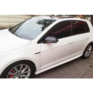 Боковые пороги DPT V-1 (грунтованные под покраску) Volkswagen Golf 7/E-Golf 2012-2020 гг. фото 1