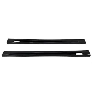 Боковые Пороги DPT V-7 (Черный Глянец) Volkswagen Golf 7/E-Golf 2012-2020 гг.