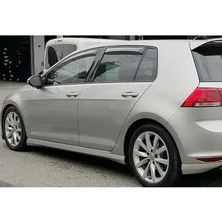 Боковые Пороги DPT V-9 (Черный Глянец) Volkswagen Golf 7/E-Golf 2012-2020 гг. фото 2