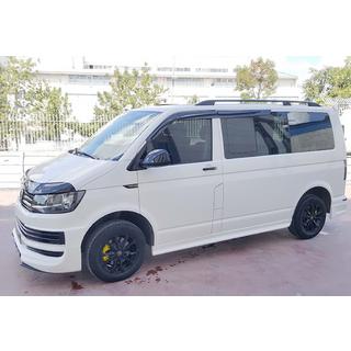 Боковые пороги DPT (Длинная база, под покраску) Volkswagen T6 2015-2024 гг. фото 2