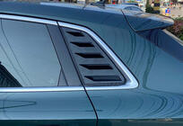 Audi A3 2012-2020 гг. Накладки на Задние Окна DPT V-1 (Черный Глянец, 2шт) фото 1