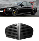 BMW 3 серия E90/E91 2005-2011 гг. Накладки на задние окна DPT (Черный Глянец, 2шт) фото 1