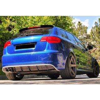 Спойлер DPT V-2 (2003-2008, Черный Глянец) Audi A3 2003-2012 гг. фото 1